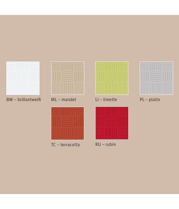 Pichler tafellaken Quadro , rechthoekig, vierkant en ovaal, strijkarm