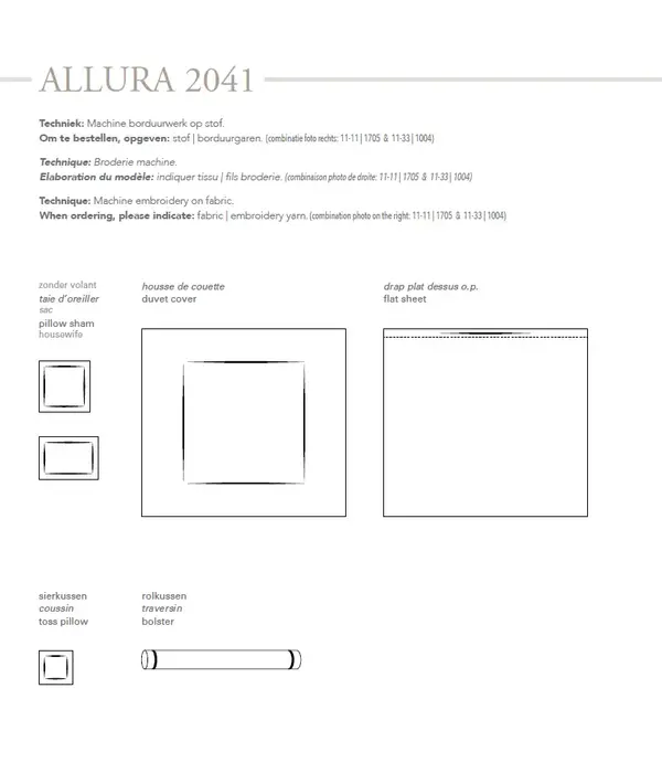 Mirabel Slabbinck Allura in gekamd katoen satijn kwaliteit, Belladonna 600TC