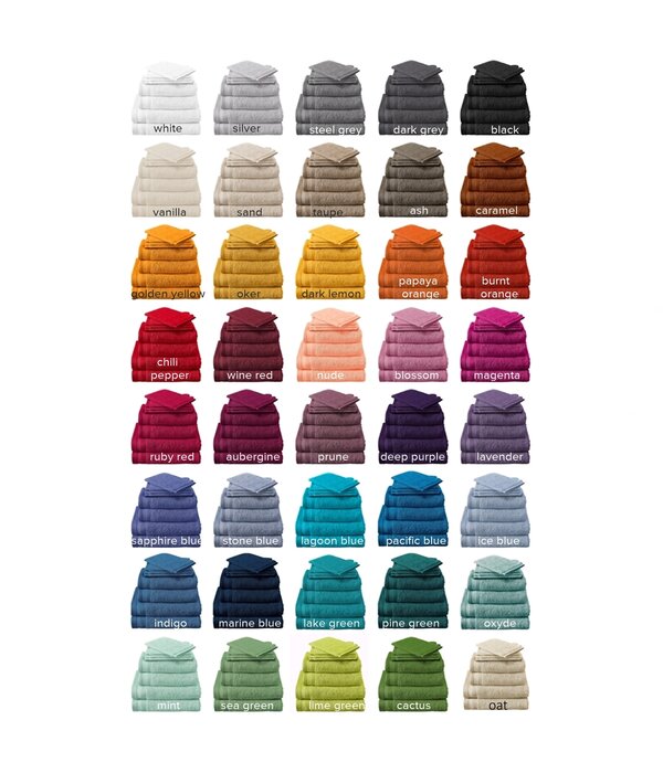 De Witte Lietaer Excellence handdoeken 50x100: 6 halen, 5 betalen, per stuk