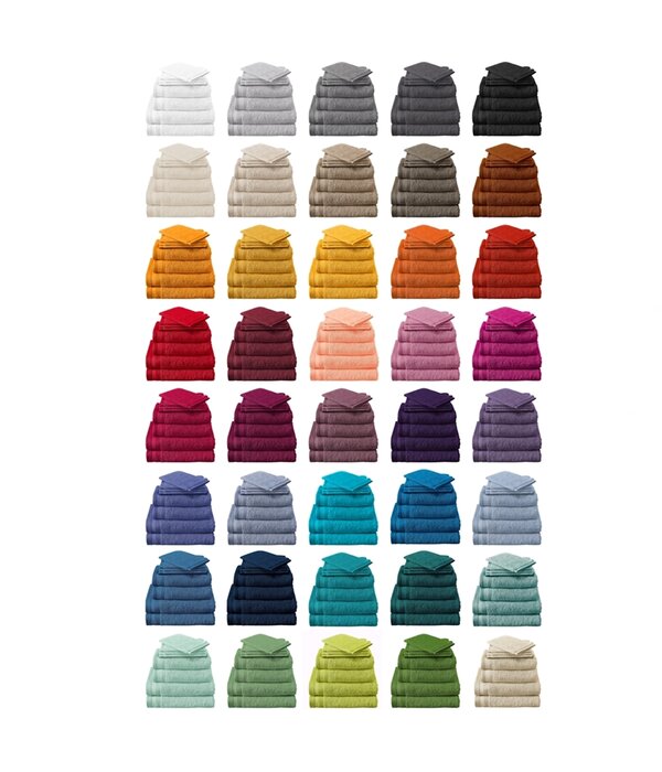 De Witte Lietaer Excellence douchelakens 70x140: 6 halen, 5 betalen, per stuk