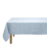 Le Jacquard Français Tivoli blue tafellinnen, 100% gekamd linnen