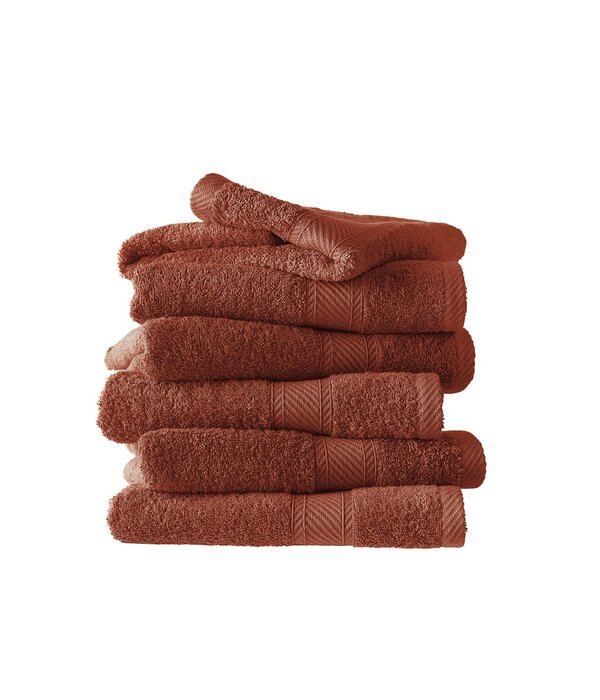 De Witte Lietaer handdoekenlijn Helene caramel in verschillende maten