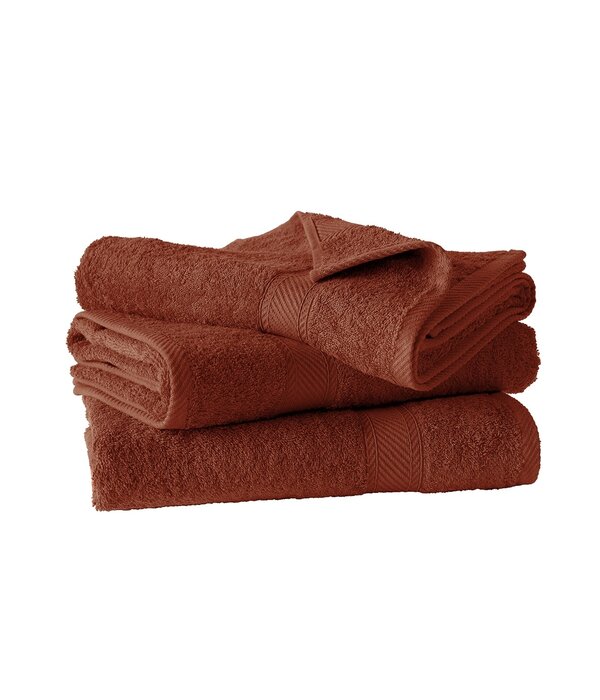 De Witte Lietaer handdoekenlijn Helene caramel in verschillende maten