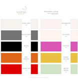 Lysdrap Egyptisch gekamd katoen crispy beddengoed 200TC, 18 kleuren