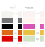 Lysdrap Egyptisch gekamd katoen crispy beddengoed 200TC, 18 kleuren