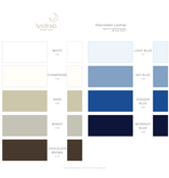 Lysdrap Egyptisch gekamd katoen crispy beddengoed 200TC, 18 kleuren