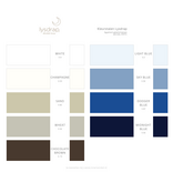 Lysdrap Egyptisch gekamd katoen crispy beddengoed 200TC, 18 kleuren