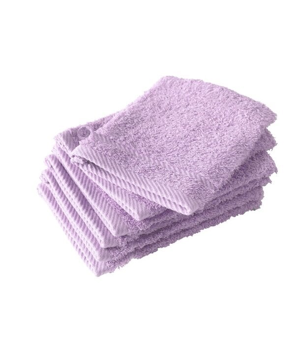 De Witte Lietaer handdoekenlijn Helene lila in verschillende maten