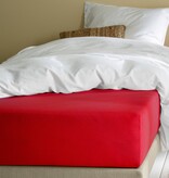 Moodit hoeslaken jersey stretch Alina deep red, vanaf