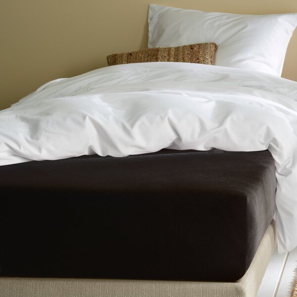 hoeslaken jersey stretch Alina black, vanaf