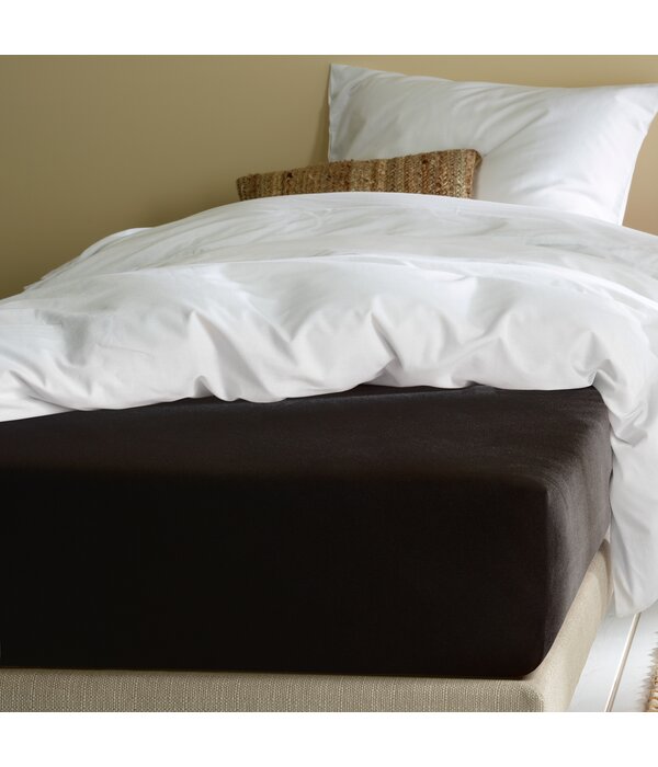 Moodit Hoeslaken Mood!t jersey stretch Alina black