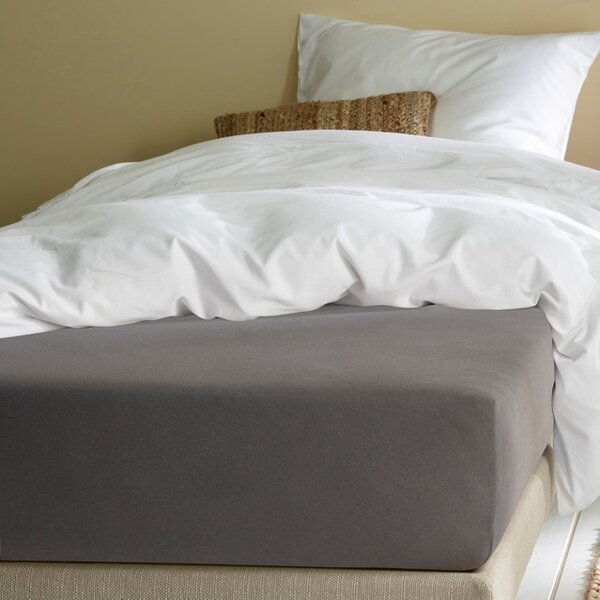 hoeslaken jersey stretch Alina grey, vanaf