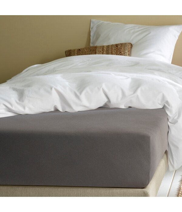 Moodit Hoeslaken Mood!t jersey stretch Alina grey