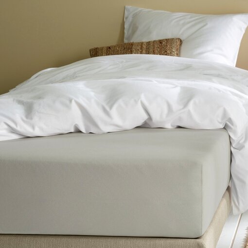 Moodit hoeslaken jersey stretch Alina silver, vanaf