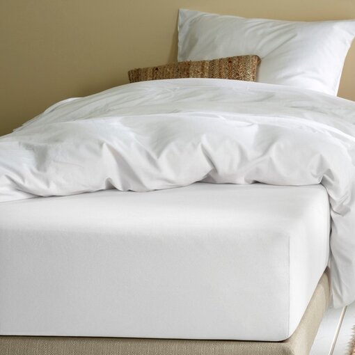 Moodit hoeslaken jersey stretch Alina white, vanaf