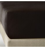 De Witte Lietaer zwart jersey hoeslaken,  Elena black