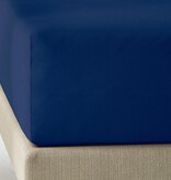 De Witte Lietaer blauw jersey hoeslaken,  Elena navy blue