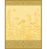 Le Jacquard Français theedoek Blooming yellow