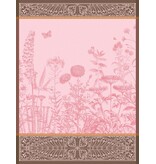 Le Jacquard Français theedoek Blooming pink