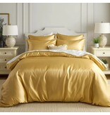 Bonnanotte gouden dekbedovertrekset York, katoen satijn 300TC