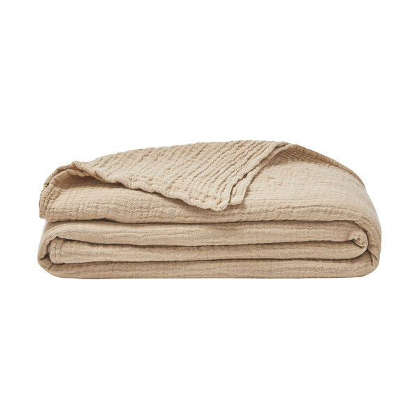 Jazzy hydrofiel plaid biscuit, vanaf