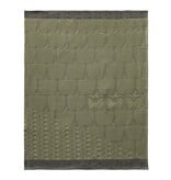 Le Jacquard Français wafel keukenhanddoek Braise green