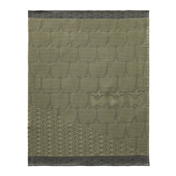 wafel keukenhanddoek Braise green
