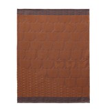 Le Jacquard Français wafel keukenhanddoek Braise red