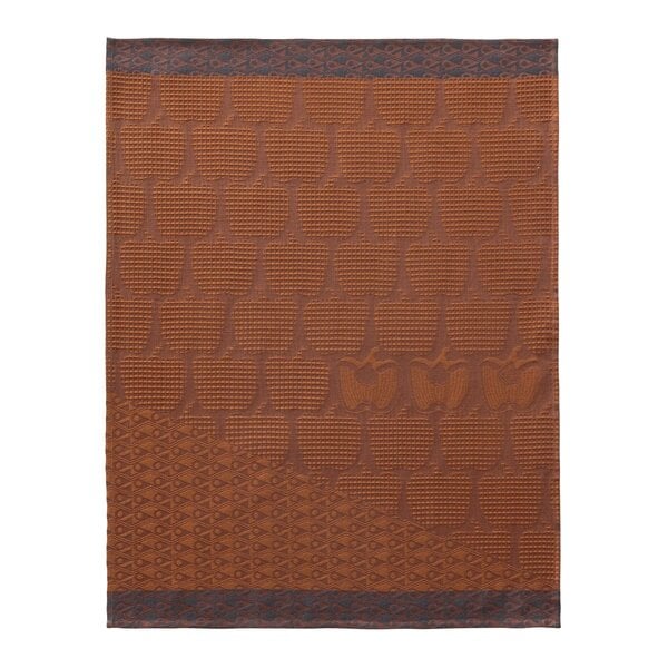 wafel keukenhanddoek Braise red