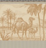 Le Jacquard Français theedoek Dune Dromadaire beige
