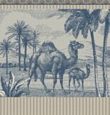 Le Jacquard Français theedoek Dune Dromadaire blue
