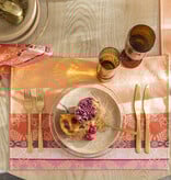 Le Jacquard Français gecoat oranje tafellinnen Mumbai orange