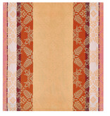 Le Jacquard Français gecoat oranje tafellinnen Mumbai orange