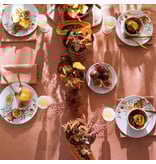 Le Jacquard Français tafellinnen Vegetal mood orange