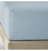 De Witte Lietaer Elena jersey hoeslaken,  stone blue