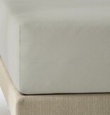 De Witte Lietaer Elena jersey hoeslaken, silver