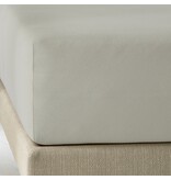 De Witte Lietaer Elena jersey hoeslaken, silver
