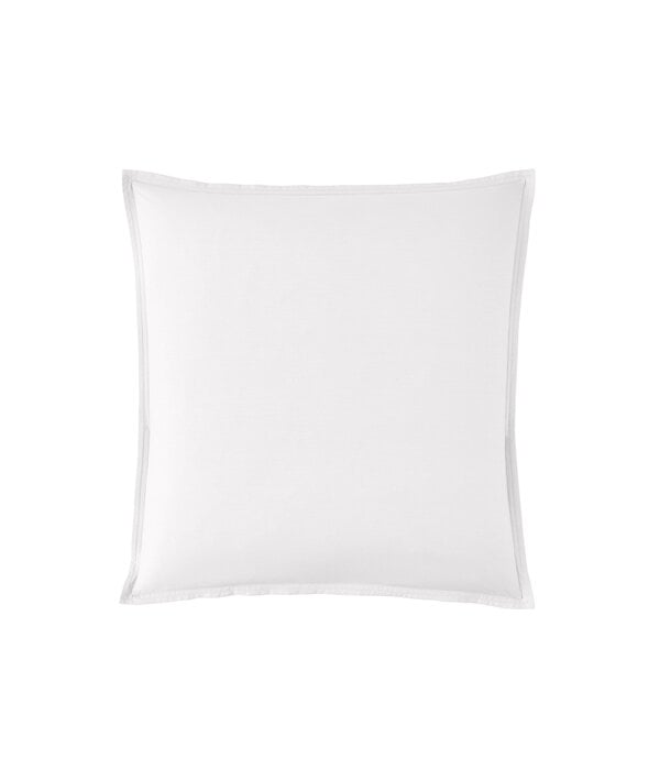 Essix witte kussensloop uni  (effen) gekamd katoen, percale,  blanc, 200TC