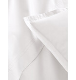 Essix witte kussensloop uni  (effen) gekamd katoen, percale,  blanc, 200TC