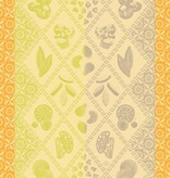 Le Jacquard Français theedoek Éclats Du Midi Douceur green