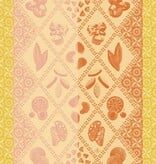 Le Jacquard Français Éclats Du Midi Douceur red