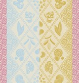 Le Jacquard Français theedoek Éclats Du Midi Douceur blue