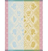 Le Jacquard Français theedoek Éclats Du Midi Douceur blue