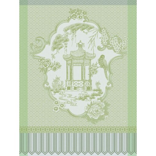 Le Jacquard Français Promenade Impériale green