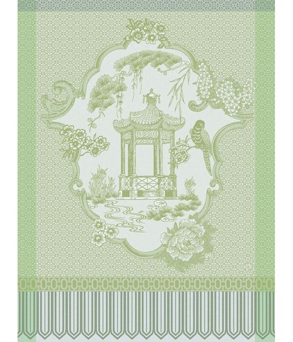 Le Jacquard Français Promenade Impériale green