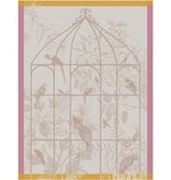 Le Jacquard Français theedoek Sonate pink