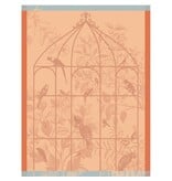 Le Jacquard Français theedoek Sonate orange