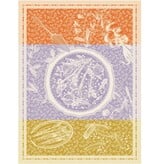 Le Jacquard Français theedoek Tarte Printanière purple