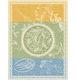 Le Jacquard Français theedoek Tarte Printanière green