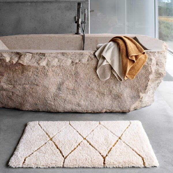 ecru met goud badmat Heritage (800), 2900 gram per m²